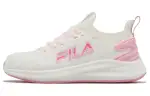 FILA Soft And Comfortable Cushioning, Wear Resistant Low top Running Shoes Women's White Pink