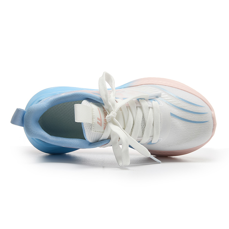 WARRIOR Running Shoes Women’s Low Top White/Blue/Pink