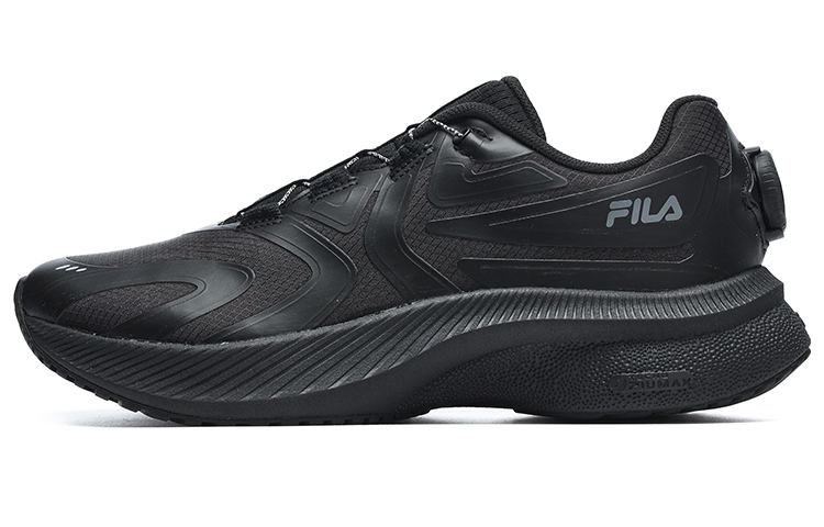 FILA Athletics Energy Fabric Breathable Low top Running Shoes Women's Black