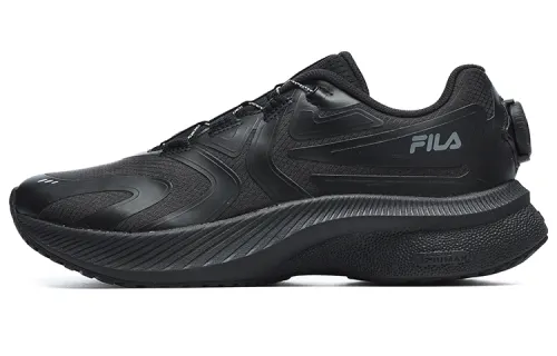 FILA Athletics Energy Fabric Breathable Low top Running Shoes Women's Black
