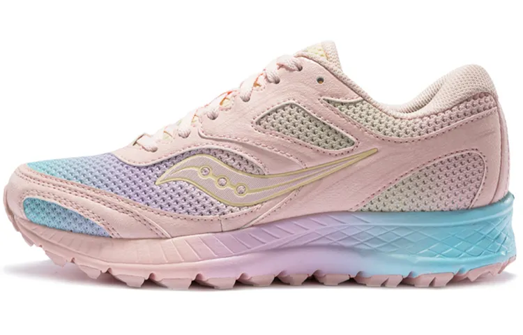 Saucony Cohesion 12 Low top Running Shoes Women's Pink Blue