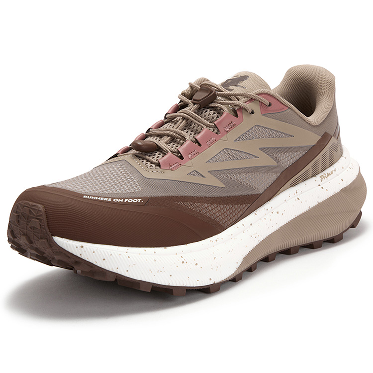 361° Lyn Abrasion Resistant Breathable Low top Casual Running Shoes Men’s Coffee Brown
