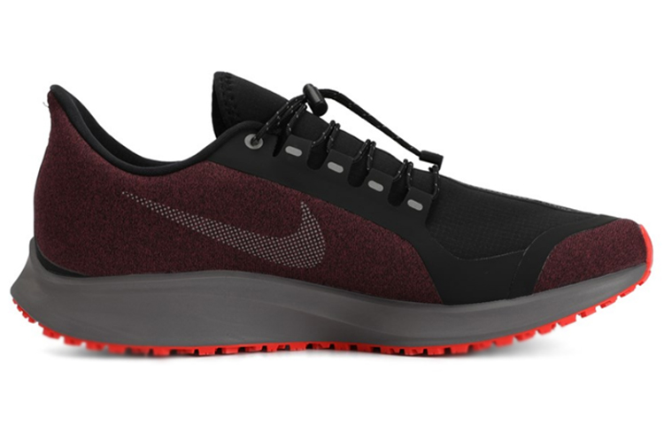 Мужские кроссовки Nike Pegasus 35 Shield (бордовые) — фото 2