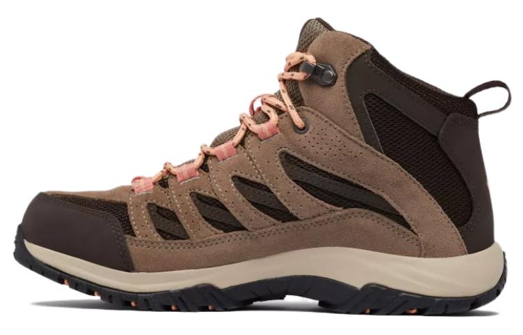 Columbia Abrasion Resistant Waterproof Wear resistant And Waterproof Mid top Outdoor Shoes Women’s Umber