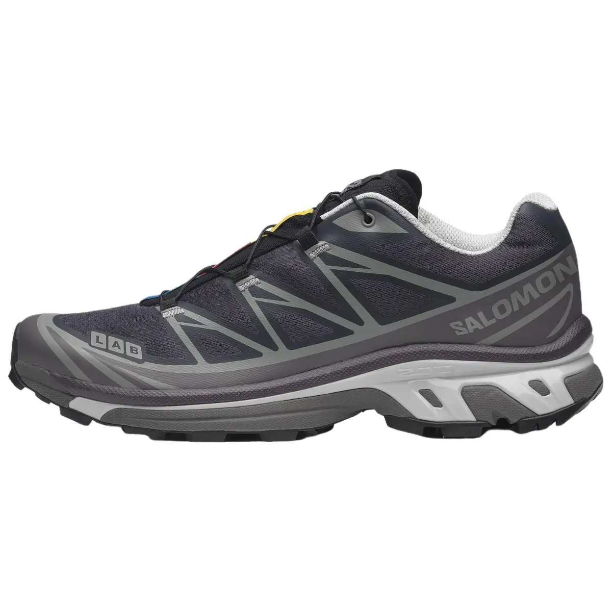 SALOMON XT 6 Breathable Low top Casual Running Shoes Unisex Black