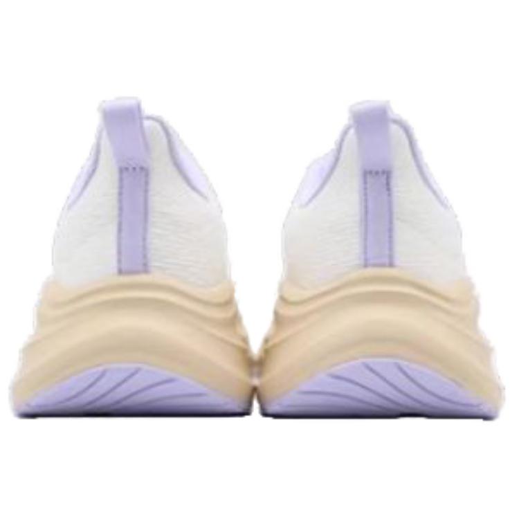 361° Cushioning Slip Resistant Low top Casual Running Shoes Women’s White Rice Purple