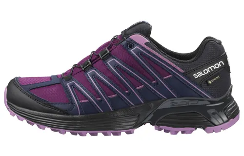 SALOMON Outdoor Shoes Women's Low Top Purple/Black/Blue