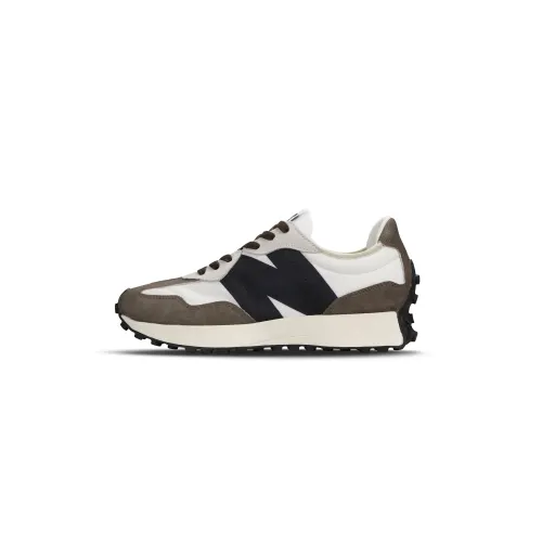 New Balance NB 327 Cushioning, Wear Resistant Low top Running Shoes Unisex Black White Brown