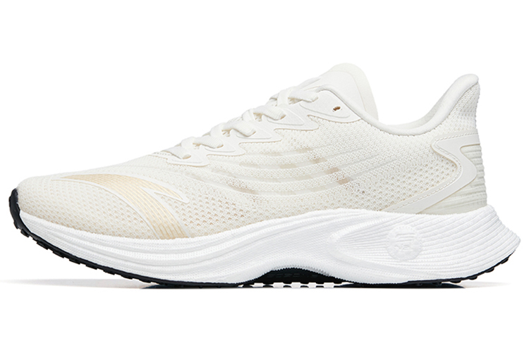 Anta MACH 1.0 Nitrogen Technology Lightweight Low top Running Shoes Women’s White Black
