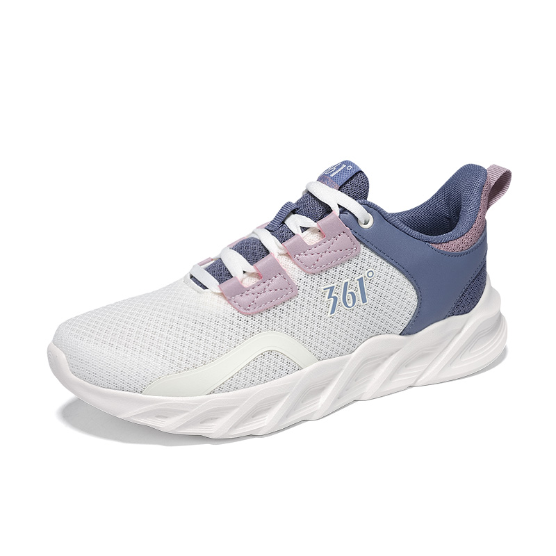 361° Mesh, Synthetic Leather Abrasion Resistant, Breathable, Lightweight Low top Casual Running Shoes Women’s