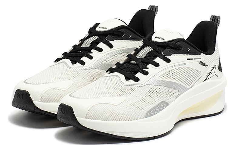 361° Versatile Slip Resistant, Breathable, Lightweight Low top Running Shoes Women’s White Black