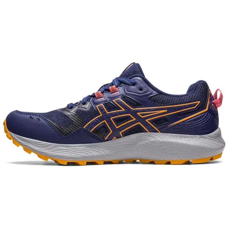 Asics Gel Sonoma 7 Comfortable Abrasion Resistant Low top Training Running Shoes Women's Blue Gray