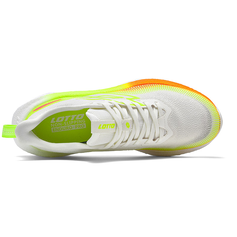 LOTTO Running Shoes Men’s Low Top White/Neon Green