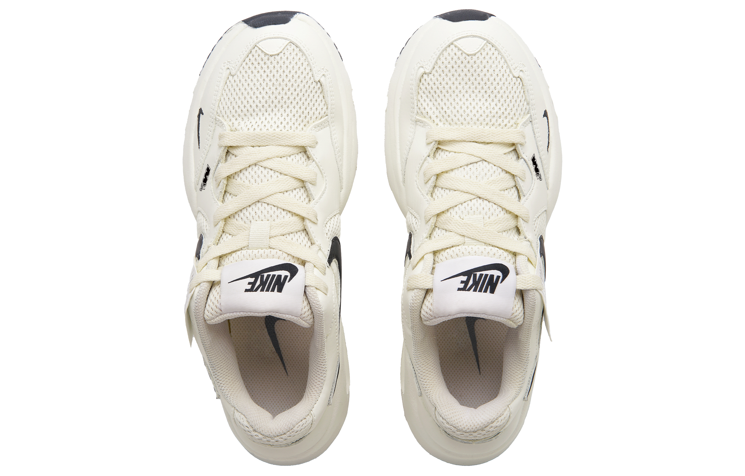 Nike Air Max Fusion Low top Running Shoes Unisex Black Rice White