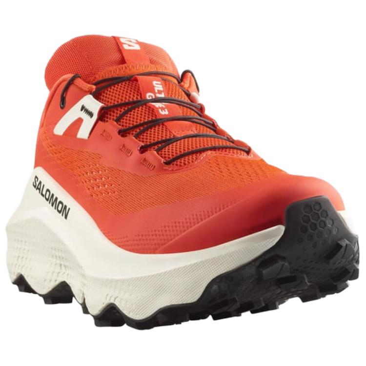 SALOMON Ultra Glide 3 Slip Resistant Abrasion Resistant Low top Running Shoes Men’s Orange