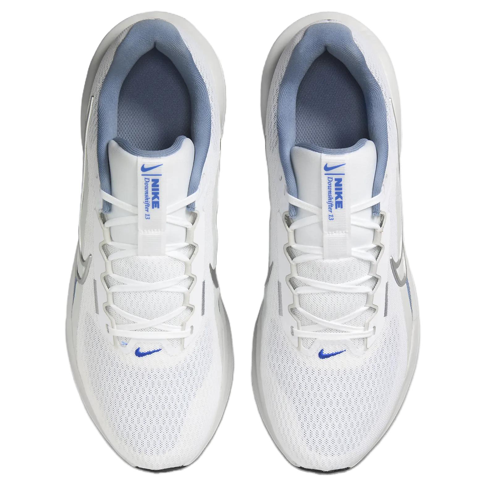 Nike Downshifter 13 White Ashen Slate Photon Dust Metallic Silver