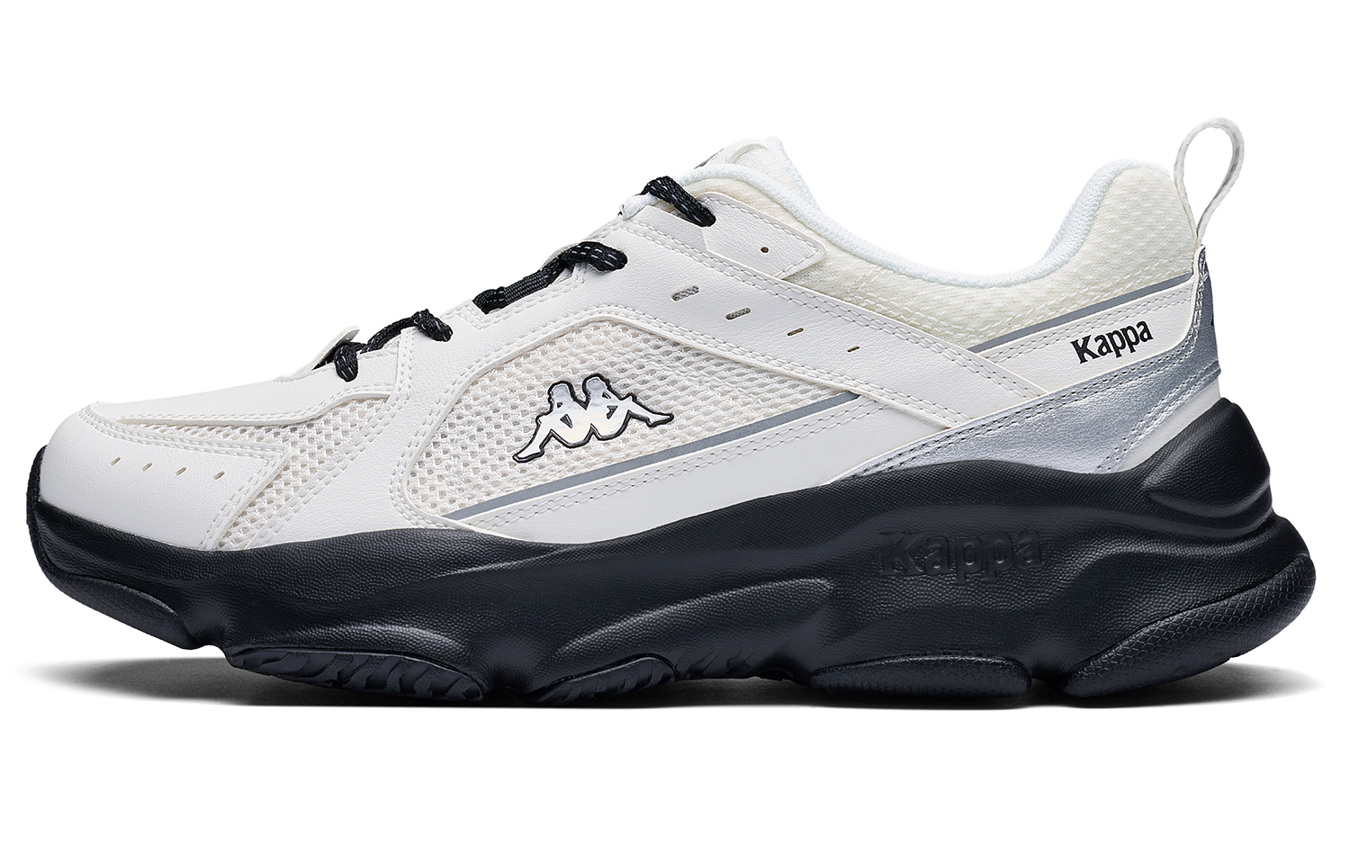Kappa Urban Sports Cushioning Slip Resistant Abrasion Resistant Support Height Increasing Rebound Low top Running Shoes