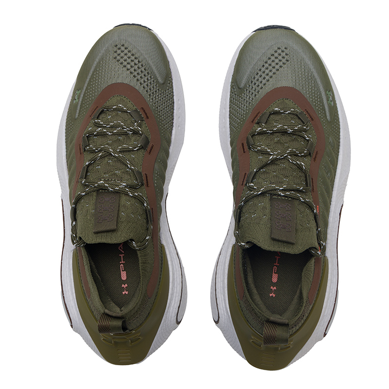 Under Armour Phantom 4 Abrasion Resistant Low top Running Shoes Unisex Army Green
