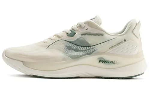 Saucony Phoenix Inferno Firebird 2 Running Shoes Unisex Low Top Beige Green