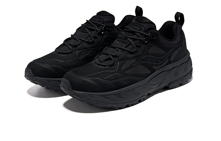 Saucony WEB Running Shoes Unisex Low Top Black