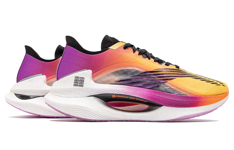 Li Ning Shadow 1.0 Cushioning Slip Resistant Abrasion Resistant Low top 䨻 Running Shoes Women’s Violent Orange