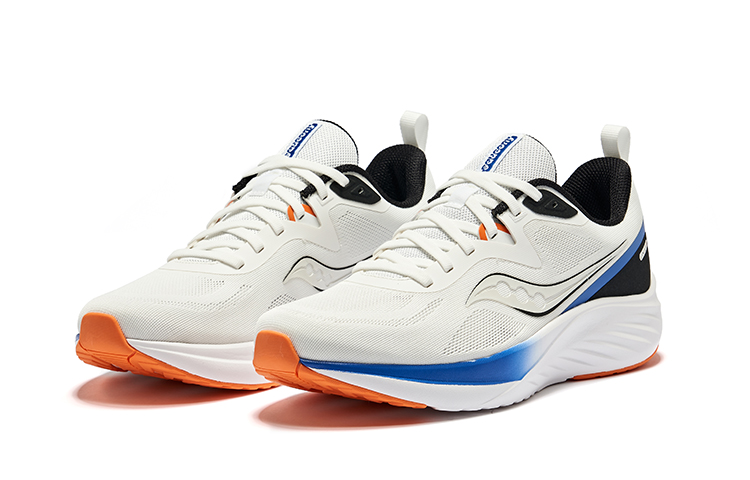 Saucony LANCER Gun Rider 3 Low top Running Shoes Men’s White Black Blue