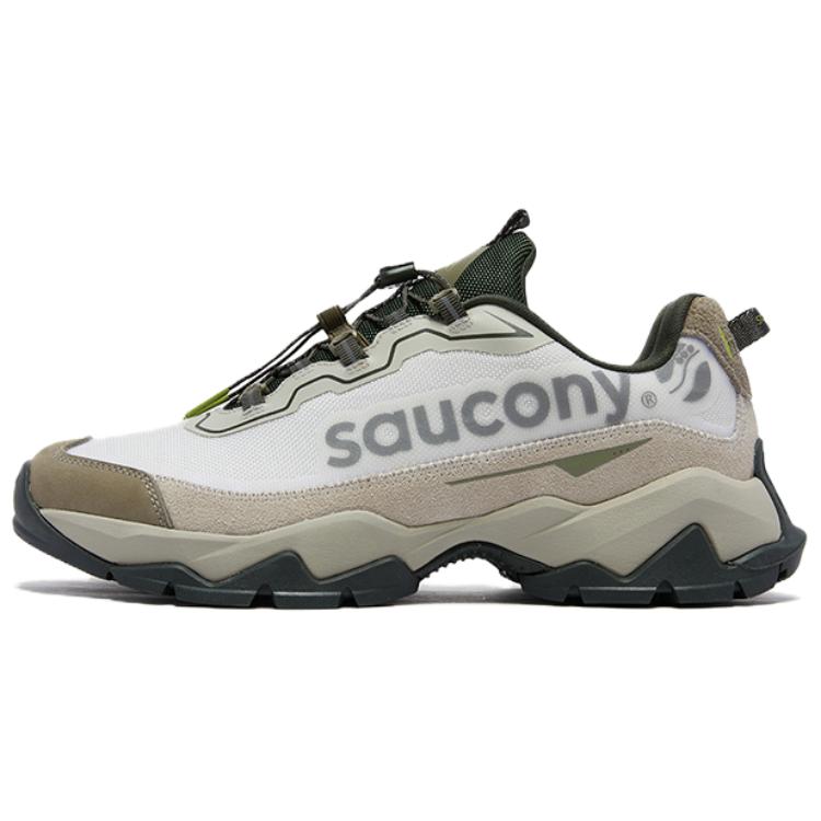Saucony CANYON WLK Casual Running Shoes Unisex Gray Brown