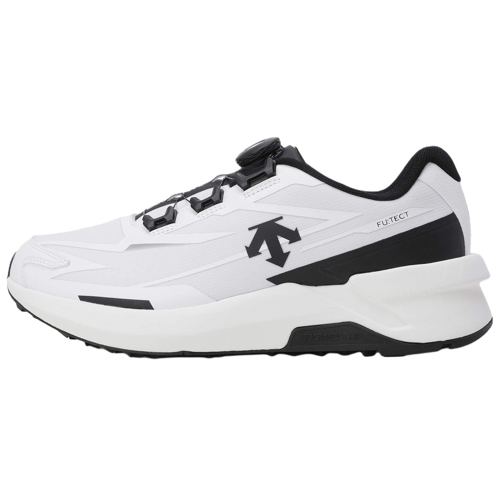 DESCENTE Futect Boa Low top Running Shoes Unisex Black White