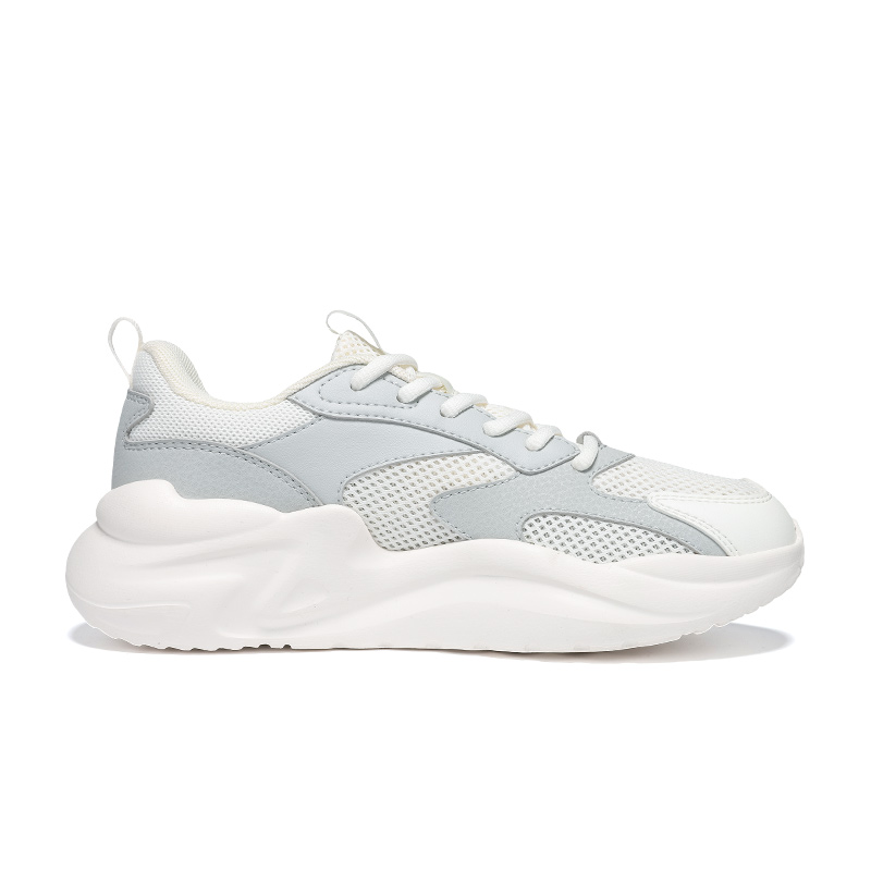 361° Abrasion Resistant, Breathable, Lightweight Low top Casual Running Shoes Women’s Feather White Photon Gray