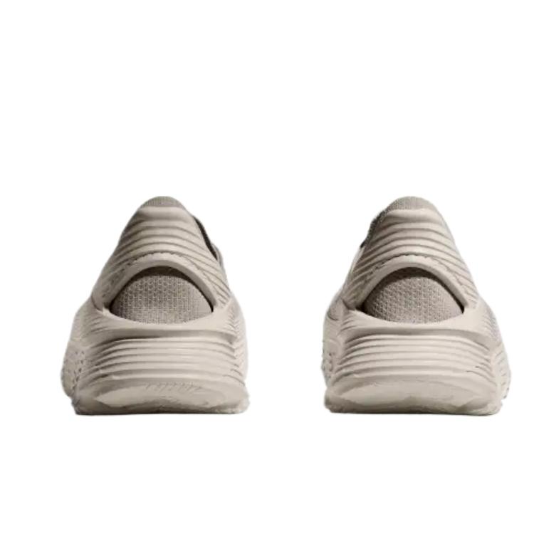 HOKA ONE ONE Polyester Abrasion Resistant Breathable Low top Casual City Commuting Running Shoes Unisex Light Brown