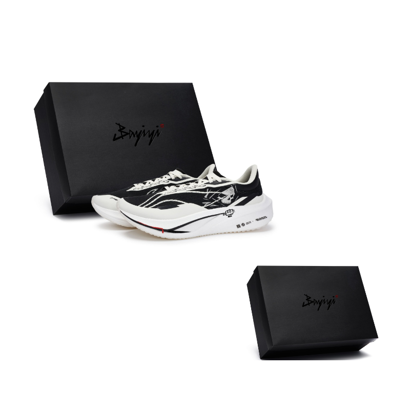 Li Ning Feidian 4 Challenger Cushioning Slip Resistant Support Cushioning Slip Resistant Support Low top Running Shoes