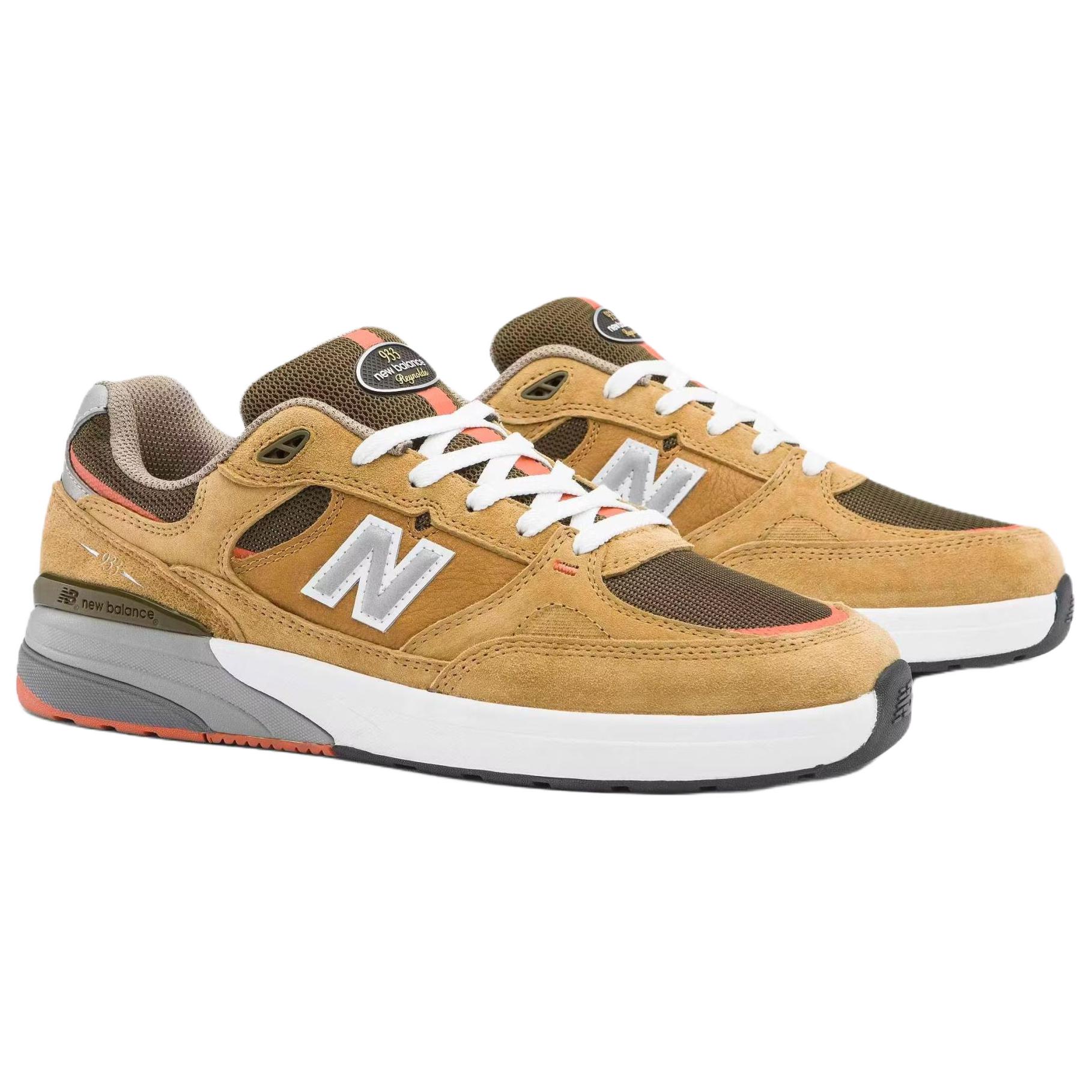 Numeric 933 Andrew Reynolds x Numeric 933 New Balance ‘Camel Dark Brown’