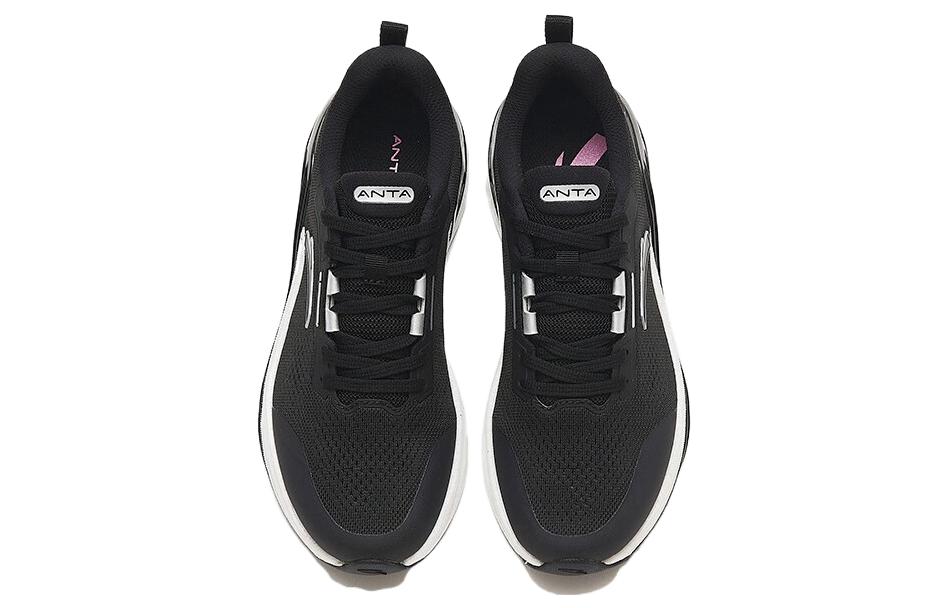 Anta C100 Slip Resistant Slip Resistant Low top Running Shoes Women’s Black Silver