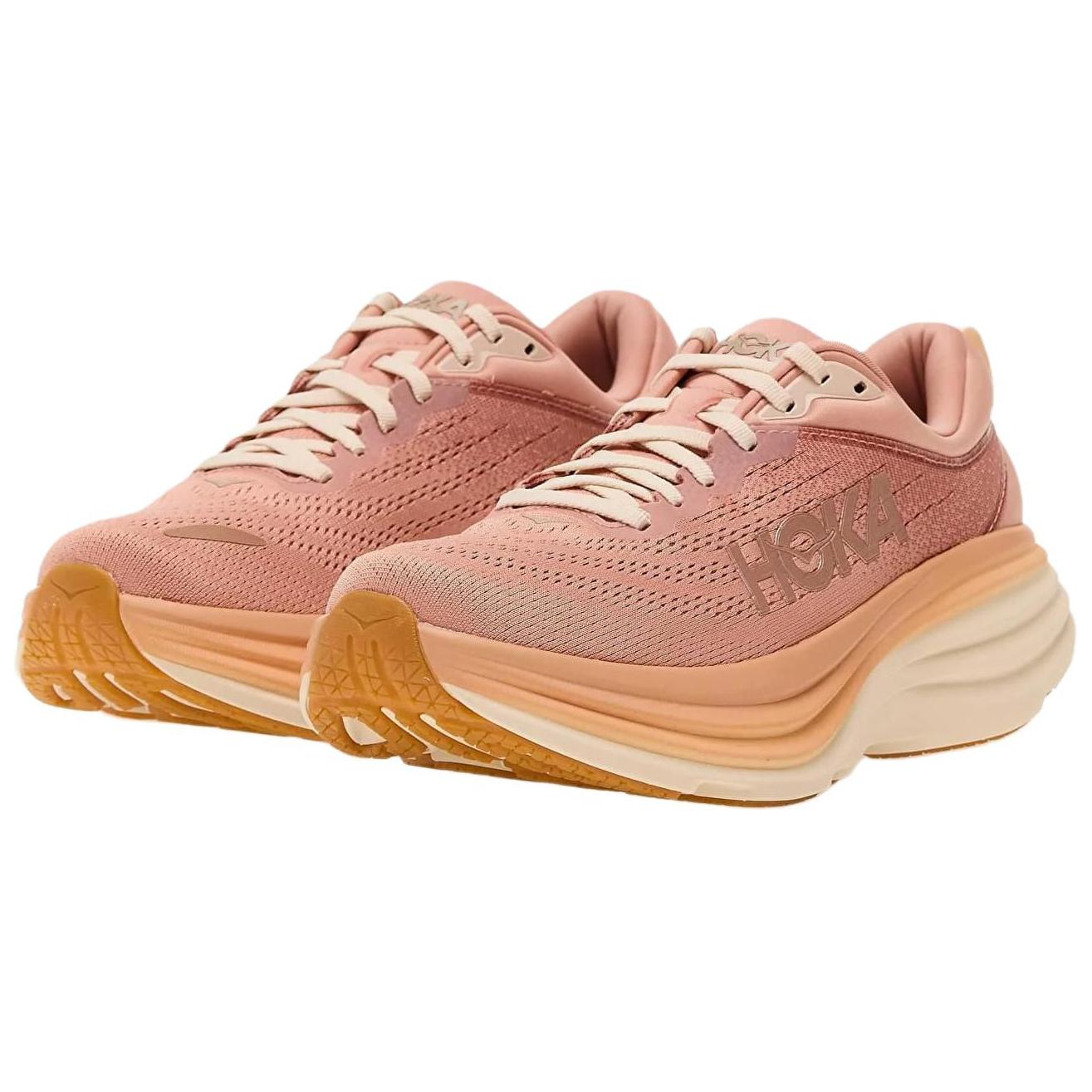 HOKA ONE ONE Bondi 8 Sandstone Cream Women’s