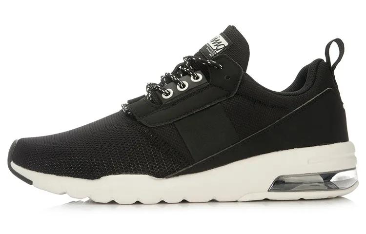 Li Ning Low top Running Shoes Unisex Black White
