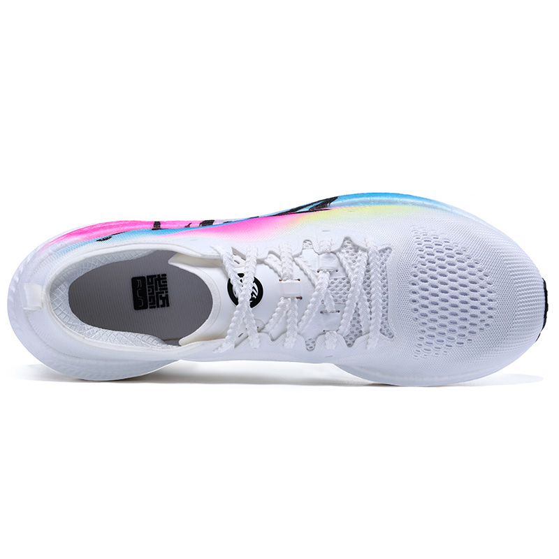 BMAI Jingtan FLY Low top Running Shoes Women’s White Pink Blue