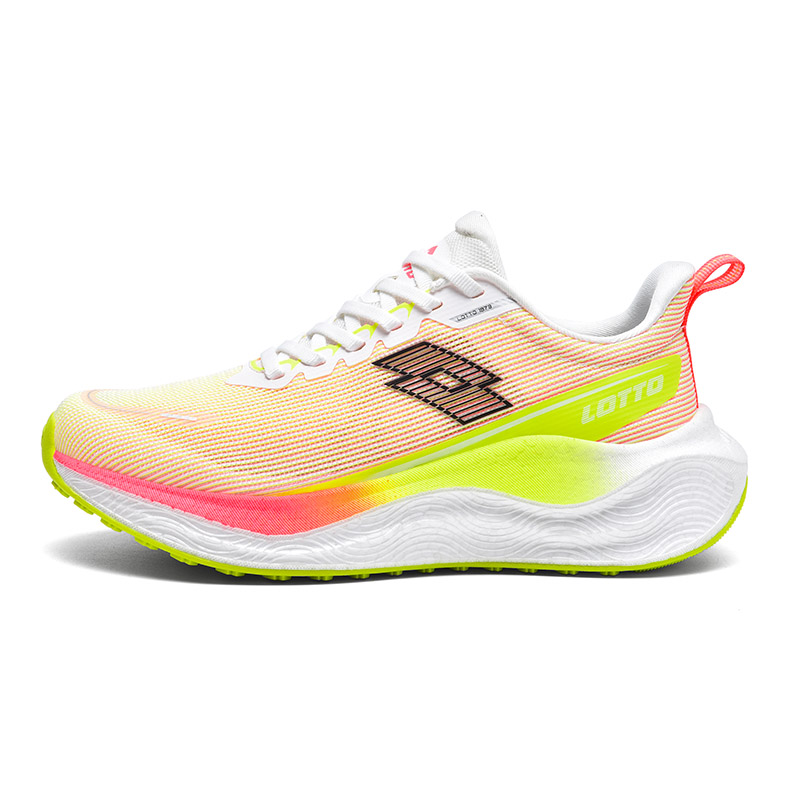 LOTTO Sports & Outdoors Cushioning Slip Resistant Abrasion Resistant Low top Running Shoes Women’s White Red