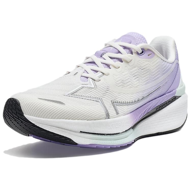 XTEP Cushioning Rebound Low top Running Shoes Women’s White Purple