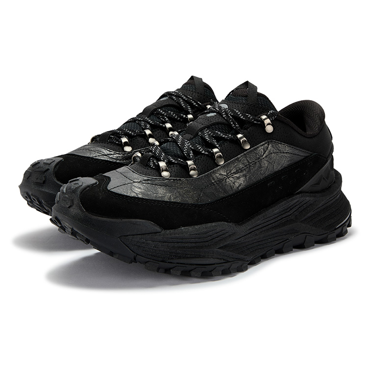 361° Abrasion Resistant Breathable Low top Casual Running Shoes Men’s Obsidian Black