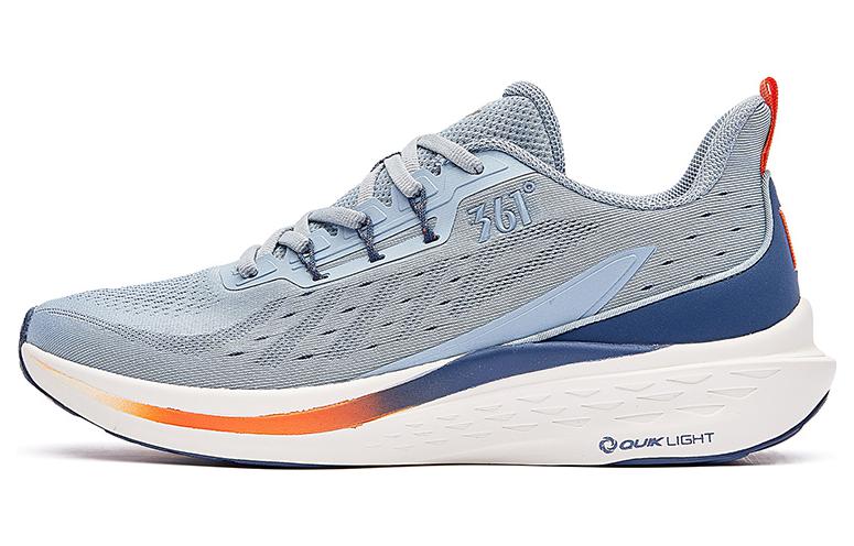 361° Slip Resistant, Abrasion Resistant, Lightweight Low top Running Shoes Men’s Gray Blue