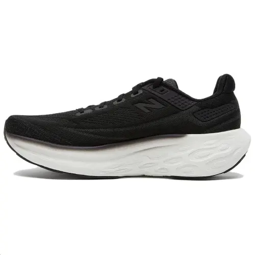 New Balance 1080 V13 Versatile Low top Running Shoes Men's Black White