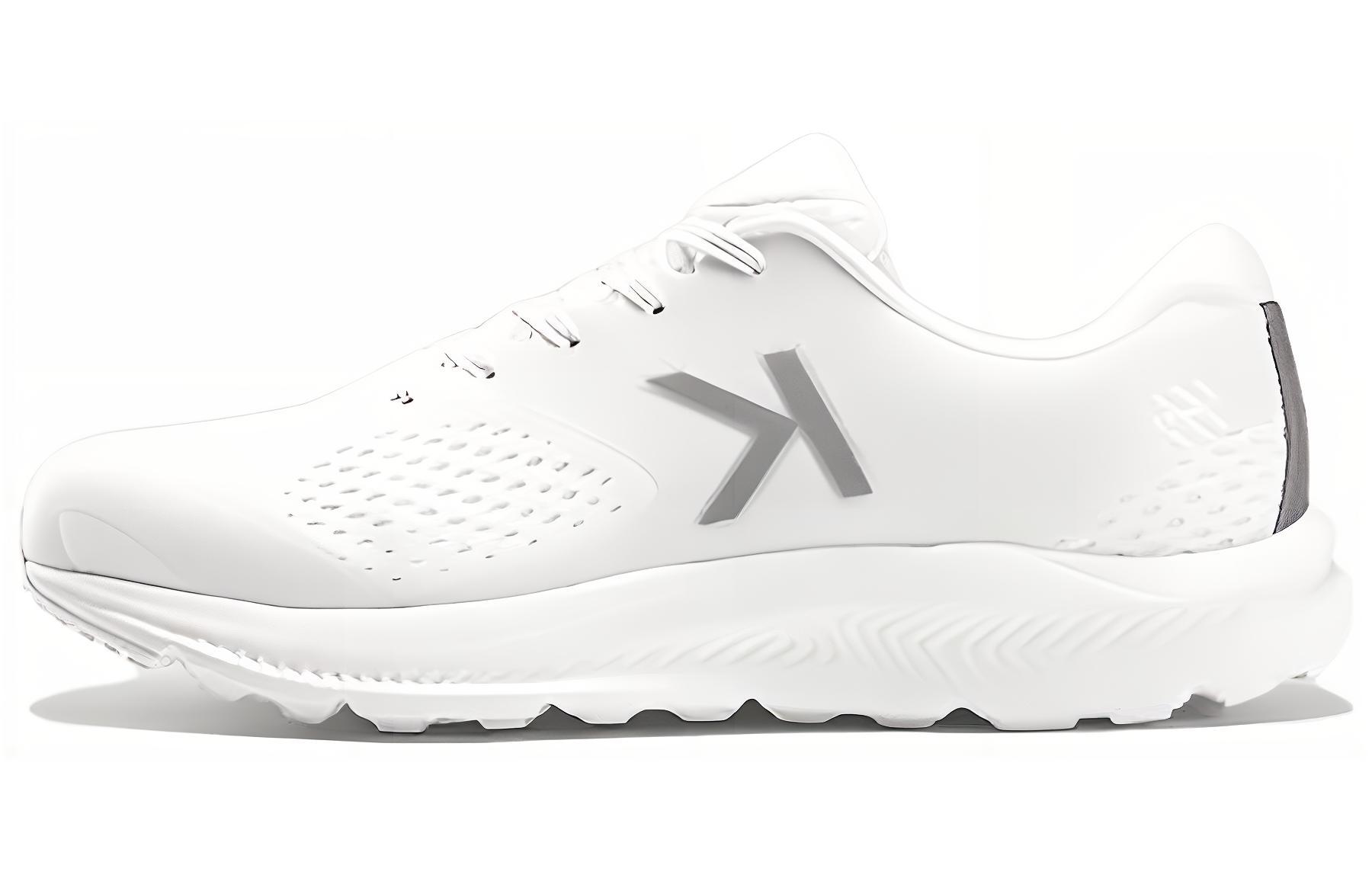 KELME Slip Resistant Abrasion Resistant Low top Marathon Running Shoes Unisex White