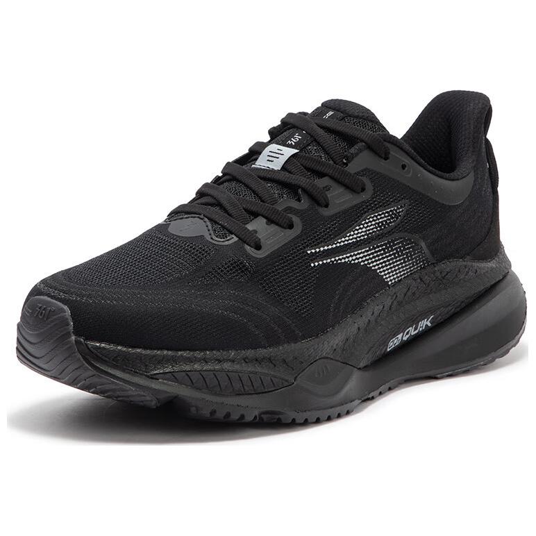 361° Fiery 4 Comfortable Cushioning Lightweight Low top Sprint Running Shoes Men’s Black Gray