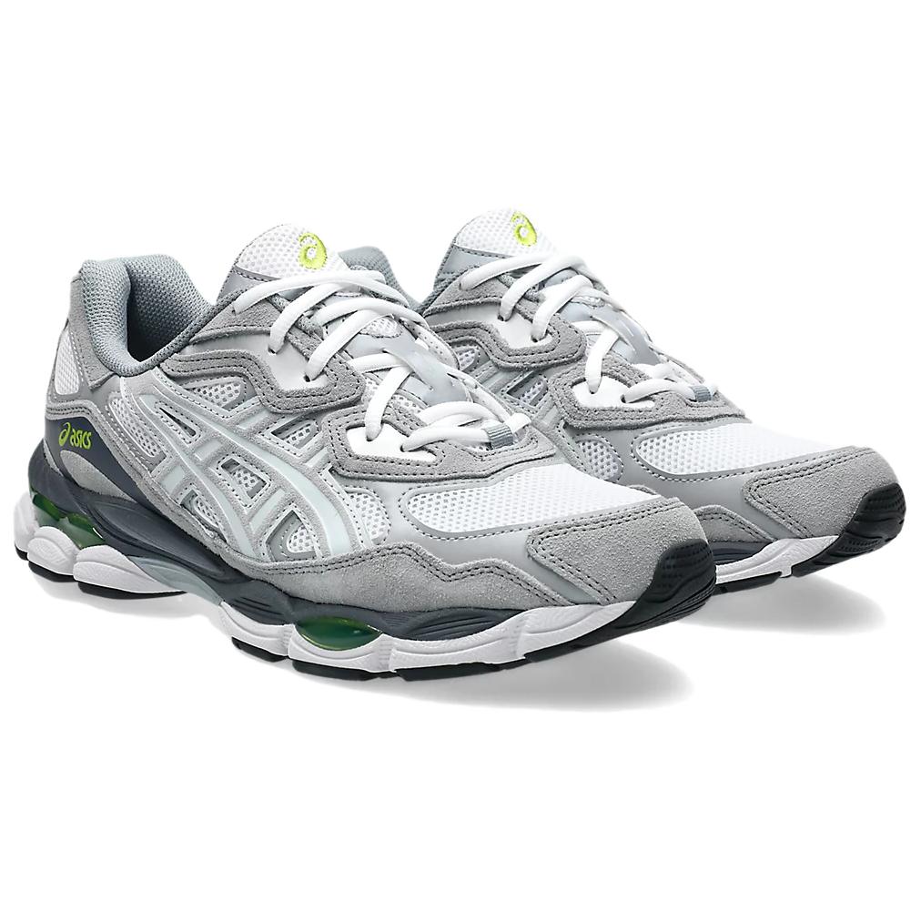 ASICS GEL NYC Rubber Running Shoes Men’s Gray White
