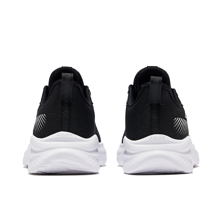 Erke Running Shoes Women’s Low Top Jet Black