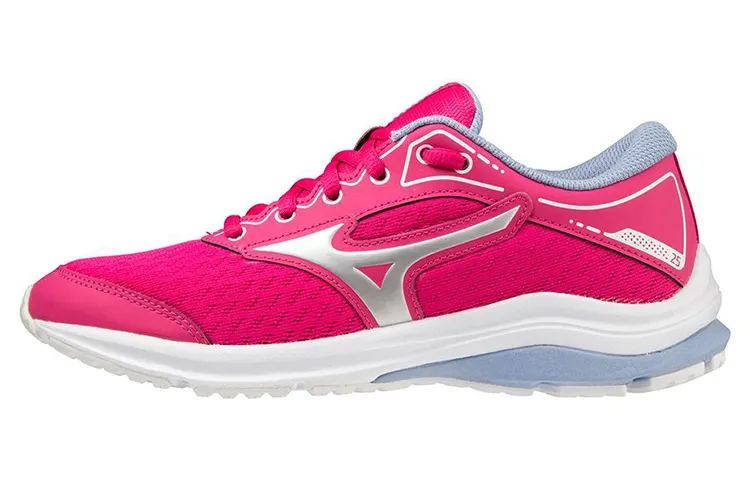 Mizuno Wave Rider 25 Running Shoes Men's Low Top Pink