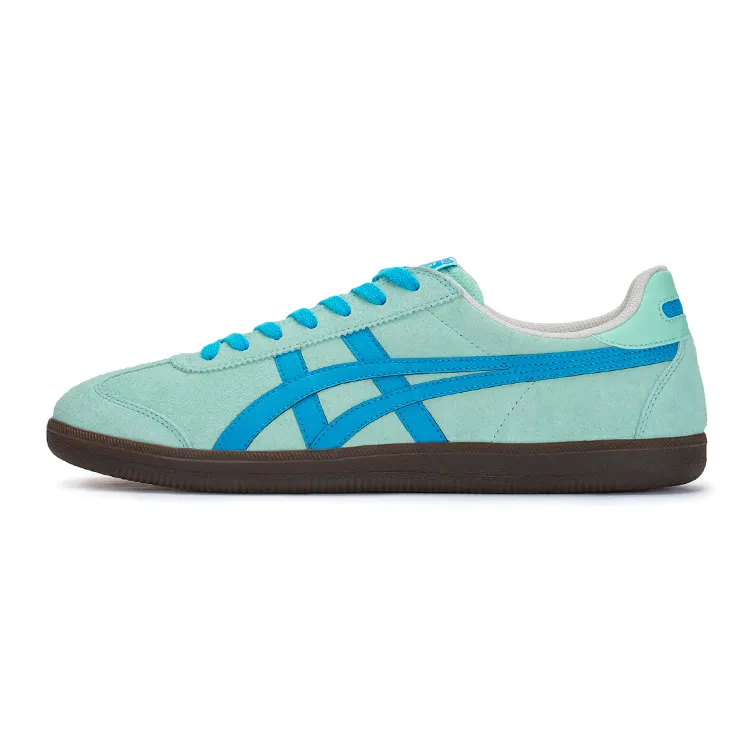 Onitsuka Tiger Tokuten Slip Resistant Abrasion Resistant Low top Skateboard Shoes Unisex Light Blue