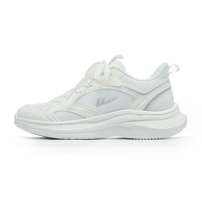 WARRIOR Running Shoes Unisex Low Top White/Gray