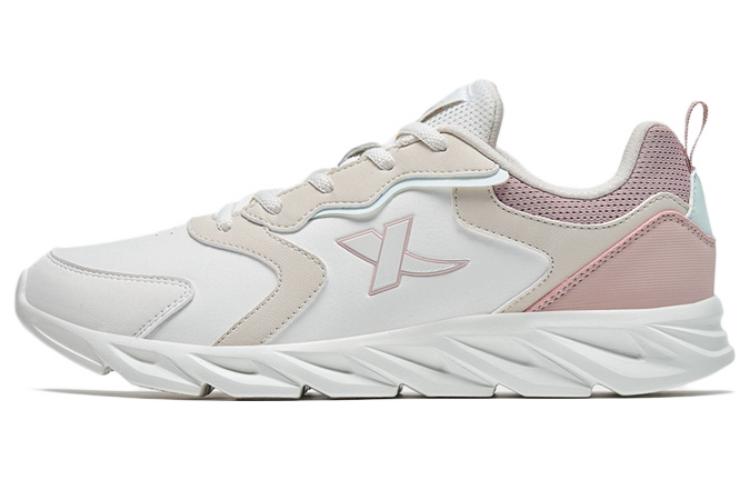 XTEP Casual Cushioning Slip Resistant Abrasion Resistant Lightweight Low top Running Shoes Women’s Brown Pink