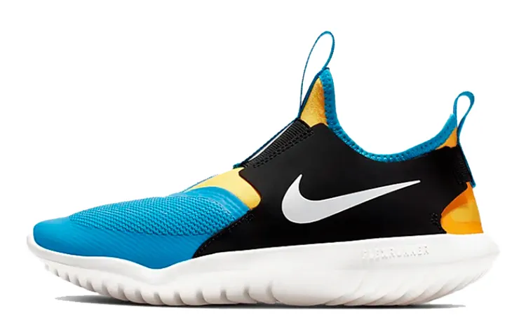 Nike Flex Runner 'Black Blue' GS